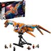 LEGO Marvel L'Astronave dei Guardiani, Giocattolo da Costruire, Modellino di Astronave degli Avengers con Minifigure di Thor e Star-Lord, Idea Regalo per Bambini e Bambine 76193