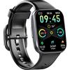 uaue Smartwatch Uomo Donna, Orologio Smartwatch 1,69'' Smart Watch Sonno/Cardiofrequenzimetro/Contapassi/Cronometro Impermeabil IP68 Activity Fitness Tracker 25 Sportive Notifiche Messaggi per Android iOS