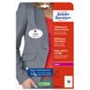 AVERY Etichette badge per tessuti ovali - 85 x 50 mm - 20 fogli (10 et/fg) - laser - Avery