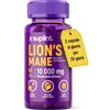 SUPLINT Integratore Lion's Mane - 1000 mg - Estratto 10:1 di Hericium Erinaceus - 60 Capsule Vegane - Nootropico Naturale - 1 Confezione