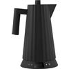 Alessi - Bollitore elettrico Plissé - Nero - Resina termoplastica - Designer Michele de Lucchi