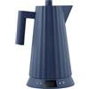 Alessi - Bollitore elettrico Plissé - Blu - Resina termoplastica - Designer Michele de Lucchi