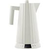Alessi - Bollitore elettrico Plissé - Bianco - Resina termoplastica - Designer Michele de Lucchi