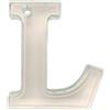 Lettera in plexiglass L LalfaPlex