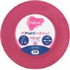 25 Piatti Frutta E Dessert Riutilizzabili Linea Party Fucsia