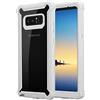 Cadorabo Custodia per Samsung Galaxy NOTE 8 in GRIGIO BETULLA - 2-in-1 Cover con Bordo Silicone TPU e Schiena Acrilico - Back Hard Case Bumper Antiurto Guscio