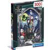 Clementoni - Puzzle per Bambini 300 Pezzi Supercolor, per Bambini 9+ Anni, Illustrazione con Personaggi dal Cartone Disney Nightmare Before Christmas, Idea Regalo Made in Italy, 33,5x48,5 cm, 21743