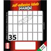 MARKIN Etichetta adesiva bianca 27x15mm (10fogli x 35etichette) Markin X11019