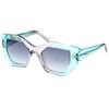 Guess GU7897 Occhiali, Turchese/Altro, 50/20/140 Donna