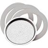 Pedrini 02CF038-RG1 Ricambio filtro in acciaio e 3 guarnizioni per modello Steelmoka 6 tazze