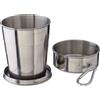Tazza da campeggio telescopica in acciaio inox Annette personalizzate o neutre
