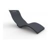 Arkema SERENDIPITY CHAISE LONGUE SDRAIO ARKEMA PER INTERNI ED ESTERNI COLORE ANTRACITE