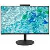Acer Vero CB242YD6BMIPRCX Monitor 23.8 IPS 120Hz Full HD 4ms Multimediale Pivot Hub USB Webcam HDMI/DisplayPort/VGA