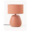 Westwing Collection Lampada da tavolo in ceramica Eileen - Terracotta