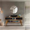 Cipì Mobile Consolle Bagno 150cm In Teak - Feelgood
