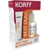 KORFF Srl Korff Sun 365 Protection Kit Anti-Age & Protezione - Siero Viso Protezione Solare Molto Alta Spf50+ 30 Ml + Collagen Age Filler Siero Viso 10ml