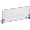 Safety 1st Barriera Letto Bambini 90 cm, Sponda 18 Mesi - 5 Anni, Sbarra Letto Bambini Reclinabile, Paracolpi Tessuto in Rete, Blocco Automatico, Semplice da Pulire, Bianco