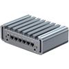 Senza Marca/Generico HYSTOU PO9B-J4125-6L Processore Intel Celeron J4125 incorporato Mini host a sei