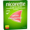 Nicorette - Cerotti Transdermici Nicotina per Smettere di Fumare Confezione 7 Pezzi