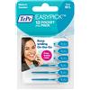 TEPE PRODOTTI IG.ORALE Srl TePe Easypick M/L Blu, 12 Pezzi - Spazzolini Interdentali con Silicone, Pulizia Efficace, Igiene Orale