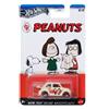 Hot Wheels: Macchinina a tema - Peanuts, bianca