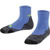 FALKE TK2 Short K Sso lana filo funzionale spessi antivesciche 1 paio, Calzini da escursionismo Unisex - Bambini, Blu Blue Note 6545, 23-26