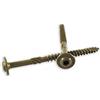 Woodpro Fasteners ST38 x 10 - 25PC 3/20,3 cm 25,4 cm di lunghezza rotonda rondella testa Exterior viti per legno, pezzi