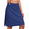 PINSPARK Gonne-Pantaloni da Donna 20 Gonne Lunghe al Ginocchio Gonne-Pantaloni da Tennis Sportive Gonna Lunga da Golf con Tasche Gonne modeste