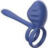 Xocoon Couples Slimline Vibrator Ring Blue
