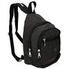 Betz Zaino frontale SLING Zaino Monospalla con 3 tasche Colore nero