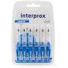 Interprox 4G - Spazzole interdentali blu conico, confezione da 6 pezzi