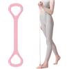 Yitexin Fascia di resistenza a forma di 8, fascia elastica per esercizi, cinghia elastica per braccia, spalle, schiena, petto, stretching, corda elastica per fisioterapia, rosa