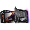 GIGABYTE B550I AORUS PRO AX Scheda madre - CPU AMD Ryzen 5000, VRM a 8 fasi, fino a 5300 MHz DDR4, 1xPCIe 4.0 + 1xPCIe 3.0 M.2, Wi-Fi 6E, LAN 2.5GbE, USB 3.2 Gen 2