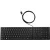 HP 320K Wired Keyboard tastiera Ufficio USB Nero 9SR37AA#AKD