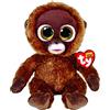 Ty - Beanie Boo's - Peluche Sciessie Le scimmie 15 cm - TY36391, Marrone