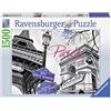 Ravensburger 16296 - A Parigi, Puzzle 1500 Pezzi