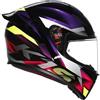 AGV CASCO MOTO SPORTIVO INTEGRALE AGV K1 S FASTLAP E2206 NERO VIOLA ROSA TAGLIA S