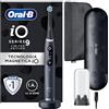 Oral-B Spazzolino Elettrico Ricaricabile iO 9 Nero Edizione Limitata, 1 Testina Di Ricambio, 1 Custodia Da Viaggio, 1 Astuccio Magnetico. 1 Spazzolino