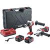 Flex Trapano avvitatore a percussione a batteria PD2G 18-ECFC + smerigliatrice angolare a batteria L 125 18.0-EC (con 2 batterie da 5,0 Ah + caricabatterie, valigetta per il trasporto) 516198