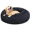 LUOJINYI - Cuccia morbida per cani di taglia grande, media e piccola, lavabile, con fondo antiscivolo, rotonda, 60 cm, colore: blu navy