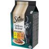 Sheba Délices Du Jour in Salsa Cat Busta Multipack 6x50G POLLO TACCHINO ANATRA