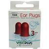 Difar Distribuzione TAPPI AURICOLARI SPUGNA CONICI 3 COPPIE + CUSTODIA
