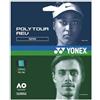 Yonex Poly Tour Rev Mint Tennis Set di Corde 12M Monofilamento Mint 1,20