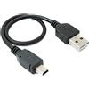 System-S 80283003 - Cavo USB 2.0, 25 cm, da maschio a tipo A, colore: Nero