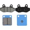 Lantuqib Pastiglie freno a disco, pastiglie freno anteriori silenziose posteriori per 50 90 110 125 140 150 160 cc Pit Dirt Bike