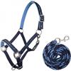 HKM sportsequipment Capezza in nylon HKM con lunghina decorazioni stars