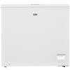 Beko - CF200EWN - Congelatore Orizzontale Statico, Volume Totale Netto 198 L, Controllo Elettronico, Bianco, 54.5D x 90.5L x 84.5H cm [Classe di efficienza energetica E]