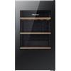 HISENSE RW12D4NWG0 Cantina Vino con porta in vetro Classe energetica G, Capacità 30 bottiglie, Monotemperatura, Dimensioni cm (LxAxP): 47,5x83,5x44,6