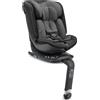 Inglesina Seggiolino Auto 0-36 Kg Isofix / 0M - 12 Anni / 40-150 cm / Gruppo 0+/1/2/3 Girevole a 360° Reclinabile colore Vulcan black - Copernico i-Size