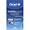Oral-b Filo Interdentale Super Floss 50 Fili